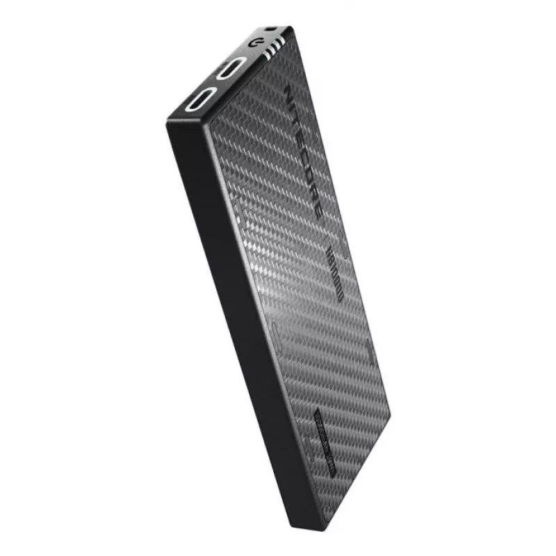 Nitecore NB10000 Carbon Gen4 power bank 10000mAh 38.5Wh nero