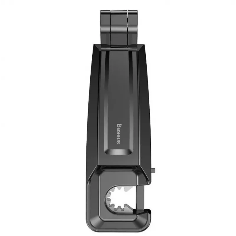 Baseus SUHZ-A01 ganci per poggiatesta auto e supporto telefono (nero)
