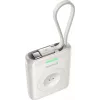 Baseus EnerFill FW11 power bank 5W per Apple Watch con cavo integrato - bianco