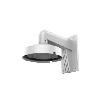 Hikvision DS-1273ZJ-DM25(M1) staffa a parete per telecamere dome, bianco, lega di alluminio