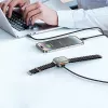 AWEI W23 cavo di ricarica 3-in-1 USB-C/Lightning/Apple Watch 100W/10W/2,5W nero
