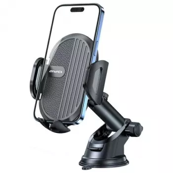 AWEI supporto auto cruscotto finestrino nero