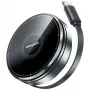 AWEI W27 stazione di ricarica wireless 3-in-1 15W ricarica rapida con cavo USB-C nero