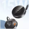 AWEI W27 stazione di ricarica wireless 3-in-1 15W ricarica rapida con cavo USB-C nero