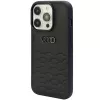 Custodia rigida in pelle sintetica Audi GT per Apple iPhone 15 Pro Max 6,7 inch nero
