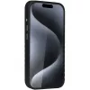 Custodia rigida in pelle sintetica MagSafe Audi iPhone 15 Pro 6.1 nero