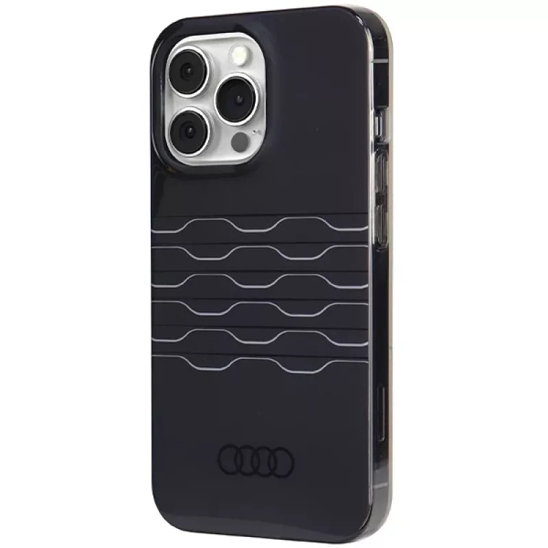 Custodia IML MagSafe Audi per iPhone 13 Pro / 13 6.1 nero custodia rigida