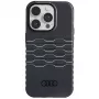 Custodia IML MagSafe AUDI per iPhone 14 Pro 6.1 nero custodia rigida AU-IMLMIP14P-A6/D3-BK