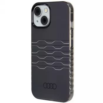 Custodia IML MagSafe Audi per iPhone 15 / 14 / 13 6.1 nero custodia rigida AU-IMLMIP15-A6/D3-BK