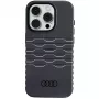 Custodia IML MagSafe Audi per iPhone 15 Pro 6.1 nero custodia rigida