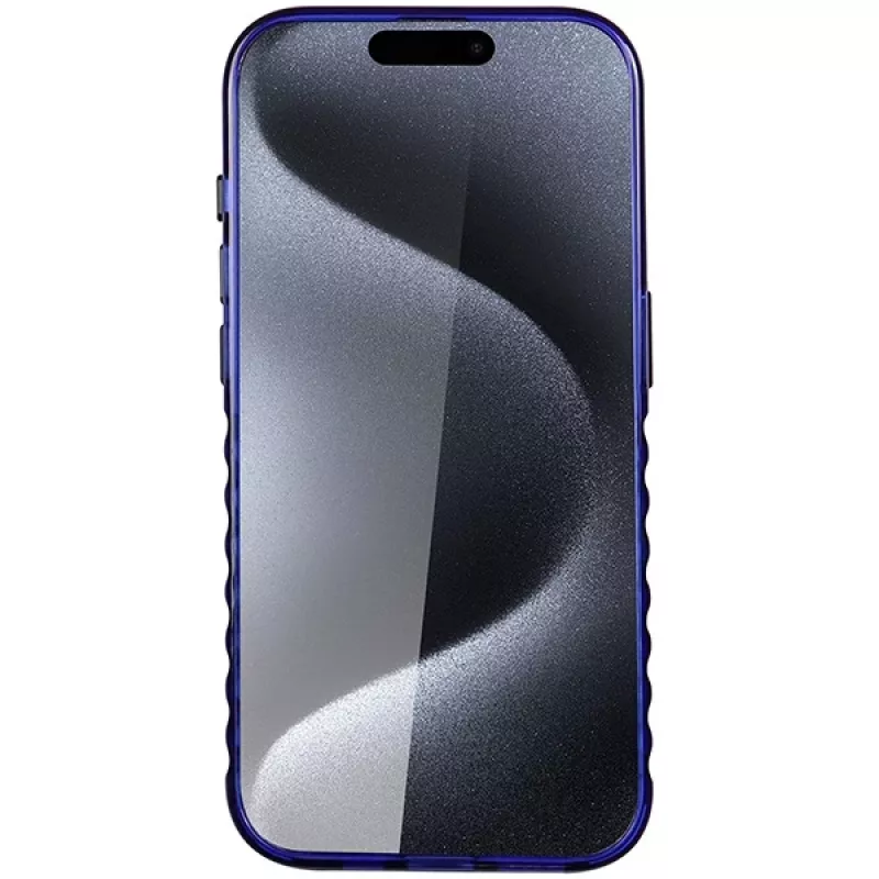 Audi Custodia rigida IML MagSafe per iPhone 15 Pro Max 6,7 inch blu navy