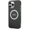Custodia IML Big Logo MagSafe Audi iPhone 13 Pro Max 6.7 nero custodia rigida