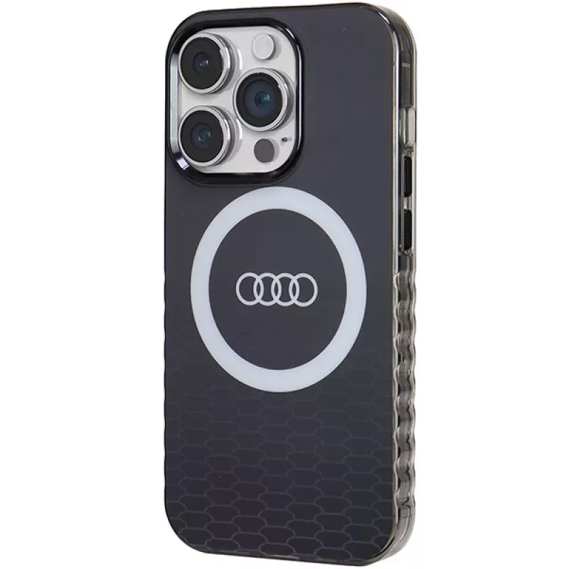 Audi Custodia rigida IML Big Logo MagSafe per iPhone 14 Pro 6,1