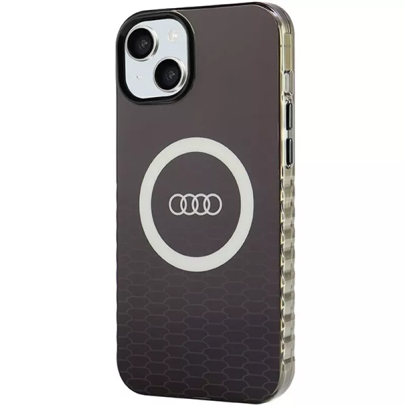 Audi Custodia rigida IML Big Logo MagSafe per iPhone 15 Plus / 14 Plus 6,7