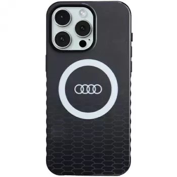 Audi Custodia rigida IML Big Logo MagSafe per iPhone 15 Pro Max 6,7