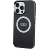 Audi Custodia rigida IML Big Logo MagSafe per iPhone 15 Pro Max 6,7 inch nero