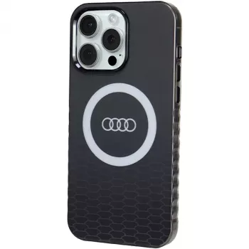 Audi Custodia rigida IML Big Logo MagSafe per iPhone 15 Pro Max 6,7