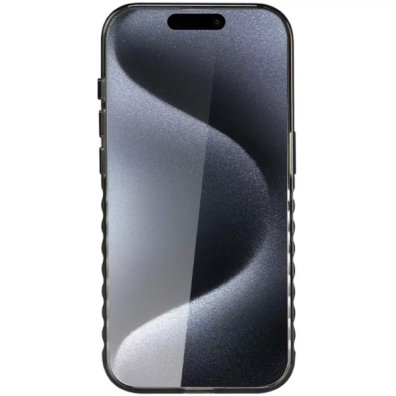Audi Custodia rigida IML Big Logo MagSafe per iPhone 15 Pro Max 6,7 inch nero