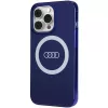 Audi IML Big Logo MagSafe Case per iPhone 13 Pro / 13 6.1 blu navy guscio rigido