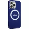 Audi IML Big Logo MagSafe Case per iPhone 13 Pro / 13 6.1 blu navy guscio rigido