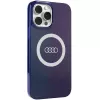 Audi IML Big Logo MagSafe Case per iPhone 13 Pro Max 6.7 blu navy guscio rigido AU-IMLMIP13PM-Q5/D2-BE