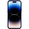 Audi IML Big Logo MagSafe Case per iPhone 14 Pro Max 6,7 blu navy guscio rigido