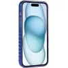 Audi IML Big Logo MagSafe Case per iPhone 15 / 14 / 13 6.1 blu navy guscio rigido