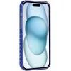 Audi IML Big Logo MagSafe Case per iPhone 15 Plus / 14 Plus 6.7, blu navy guscio rigido