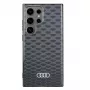 Audi IML Stitching Pattern MagSafe Case per Samsung Galaxy S24 Ultra S928 guscio rigido nero AU-IMLMS24U-Q5/D3-BK