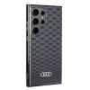 Audi IML Stitching Pattern MagSafe Case per Samsung Galaxy S24 Ultra S928 guscio rigido nero AU-IMLMS24U-Q5/D3-BK
