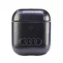 Audi pelle Big Logo custodia AirPods 1/2 nero AU-AP-GT/D3-BK