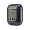 Audi pelle Big Logo custodia AirPods 1/2 nero AU-AP-GT/D3-BK