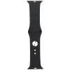 Cinturino per orologio in silicone Audi Sport Red Logo per Apple Watch 40/41/42mm nero