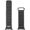 Cinturino con anello magnetico in pelle genuina Audi Logo per Apple Watch 40/41/42mm nero