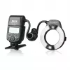 Flash anulare macro Meike MK-14EXT-N per fotocamere Nikon DSLR
