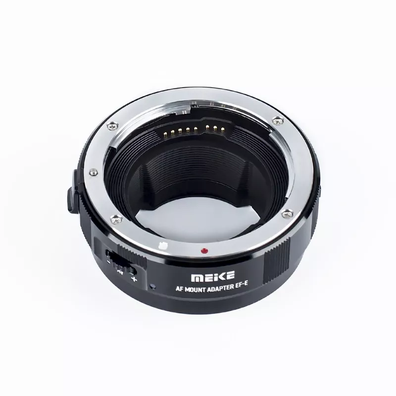 Adattatore per obiettivo Meike MK-EFTE-B da Canon EF/EF-S a Sony E con autofocus
