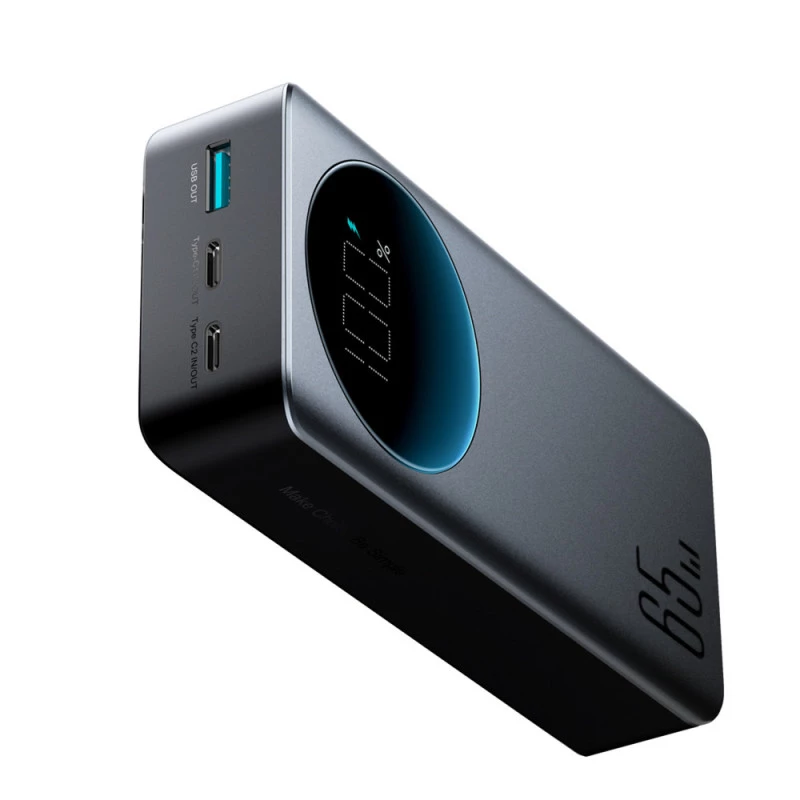 Power bank Joyroom JR-PBF05 Pro 30000mAh 65W con display digitale 2x USB-C 1x USB-A - nero
