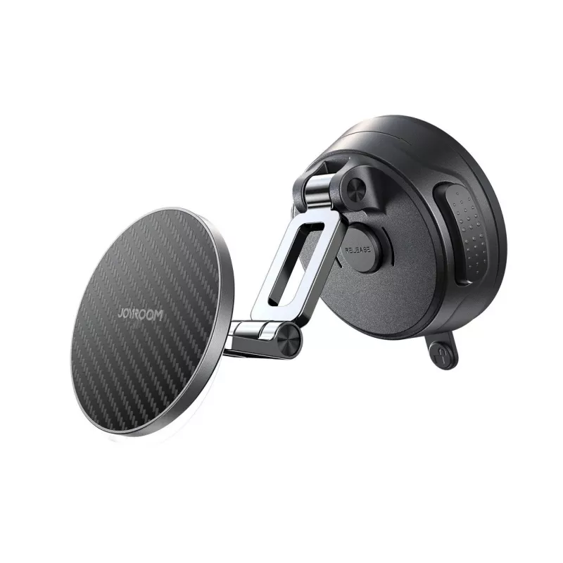 Supporto magnetico per telefono da auto Joyroom JR-ZS51 con ventosa per parabrezza o cruscotto - nero