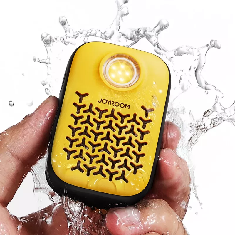 Altoparlante Bluetooth portatile Joyroom Maya JR-MS03 con torcia integrata, IPX4, 5W, 1200mAh, giallo
