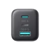 Caricabatterie da parete Joyroom JR-TO1 GaN 45W USB-C Lightning USB-A - nero