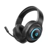 QCY V200 Pro Cuffie gaming con filo con suono surround virtuale 7.1 e microfono rimovibile - Nero