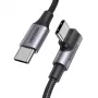 UGREEN Cavo angolare USB-C a USB-C US334 5A PD 100W 2m nero