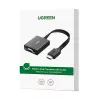 UGREEN Adattatore HDMI a VGA MM103, 25cm, nero