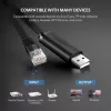 UGREEN CM204 Cavo console USB a RJ45 1,5m nero