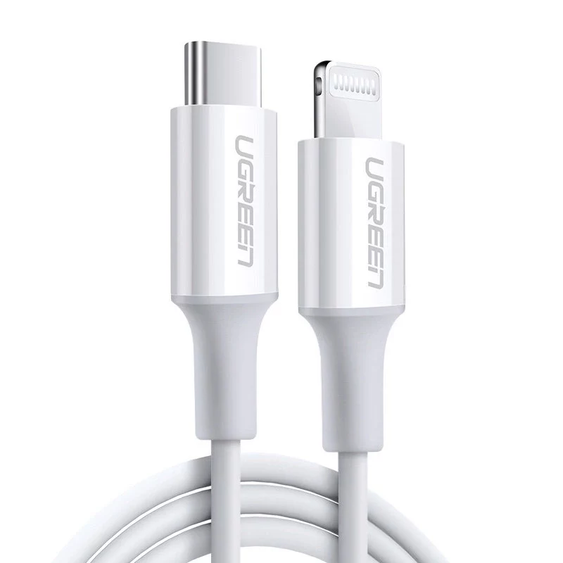UGREEN US171 Cavo USB-C a Lightning 3A 0,25m bianco
