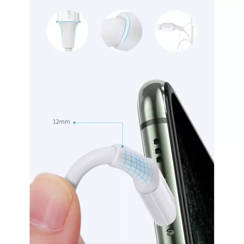 UGREEN US171 Cavo USB-C a Lightning 3A 0,25m bianco