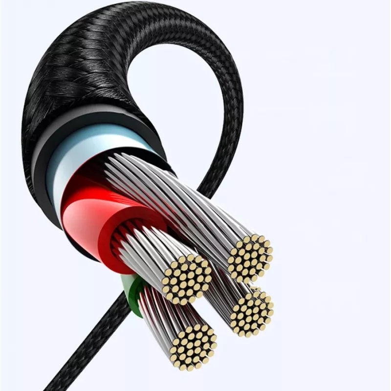 UGREEN Cavo angolare USB-C a USB-A 2.0 US176, 3A, 3m nero