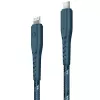 ENERGEA Nyloflex Cavo USB-C a Lightning certificato MFi 1,5m blu