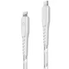 ENERGEA Nyloflex Cavo USB-C a Lightning 1,5m bianco MFI
