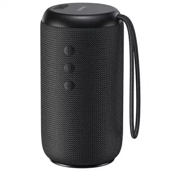 USAMS YC Series Speaker Bluetooth 5.0 10W impermeabile wireless con lanyard nero YC011YX01 (US-YC011)